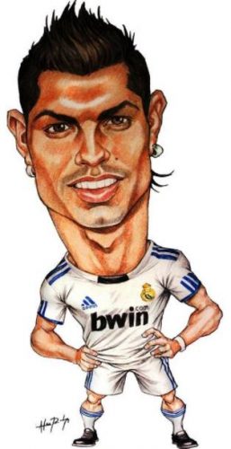 Cómo dibujar La Cara De Cristiano Ronaldo Paso a Paso Muy Fácil 2024