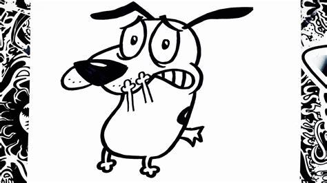 Imagenes De Coraje El Perro Cobarde Para Dibujar: Aprende a Dibujar y Colorear Fácil, dibujos de A Agallas El Perro Cobarde, como dibujar A Agallas El Perro Cobarde para colorear