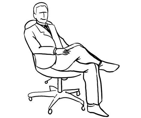 Retrato: Postura: Dibujar Fácil, dibujos de A Alguien Sentado De Frente, como dibujar A Alguien Sentado De Frente para colorear e imprimir