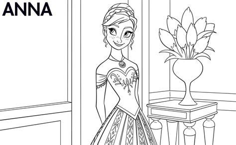 Dibujos de Ana Frozen para colorear - Rincon Util: Dibujar y Colorear Fácil con este Paso a Paso, dibujos de A Ana, como dibujar A Ana para colorear e imprimir