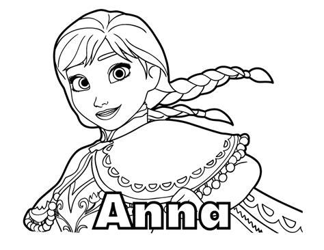 Dibujos De Ninos: Dibujos Para Pintar De Anna Frozen: Dibujar Fácil con este Paso a Paso, dibujos de A Anabel, como dibujar A Anabel para colorear