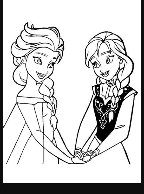 Dibujos Para Colorear De Elsa Y Anna Para Imprimir: Dibujar Fácil, dibujos de A Anna, como dibujar A Anna para colorear e imprimir