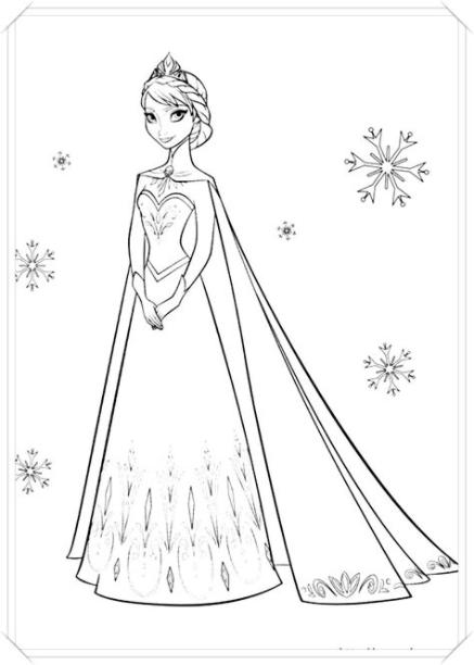 colorear frozen anna - 🥇 Dibujo imágenes: Aprende como Dibujar y Colorear Fácil con este Paso a Paso, dibujos de A Anna De Frozen, como dibujar A Anna De Frozen para colorear
