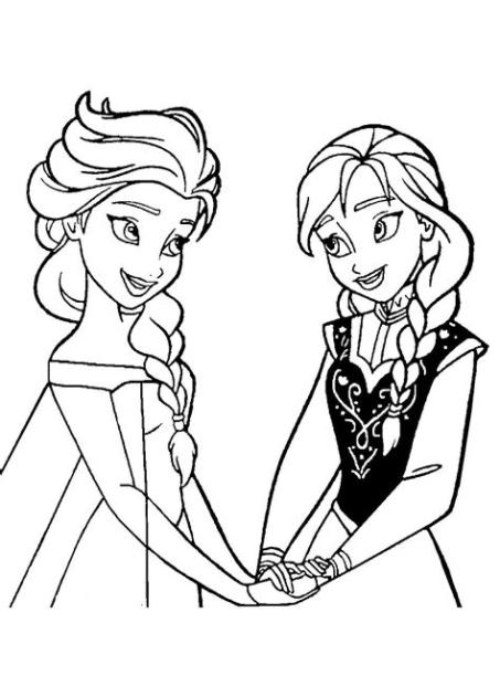 Dibujos Para Colorear De Elsa Y Anna Para Imprimir: Dibujar Fácil con este Paso a Paso, dibujos de A Anna Y Elsa, como dibujar A Anna Y Elsa para colorear e imprimir