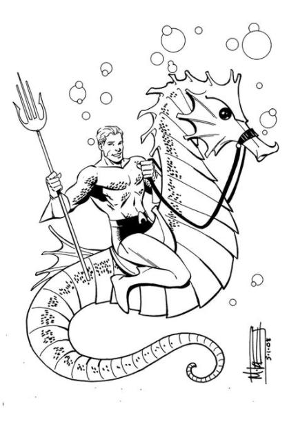 Siluetas de Aquaman para imprimir y pintar dibujos de: Aprender a Dibujar Fácil con este Paso a Paso, dibujos de A Aquaman, como dibujar A Aquaman para colorear e imprimir