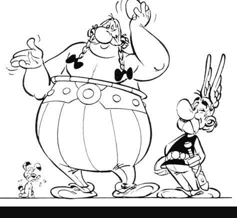 Dibujos de Asterix y Obelix para Colorear e Imprimir: Dibujar y Colorear Fácil con este Paso a Paso, dibujos de A Asterix Y Obelix, como dibujar A Asterix Y Obelix para colorear e imprimir