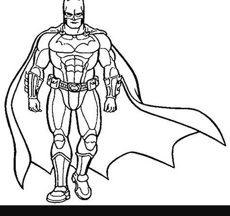 Batman (Superhéroes) – Colorear dibujos gratis: Aprende como Dibujar Fácil, dibujos de A Atman, como dibujar A Atman para colorear