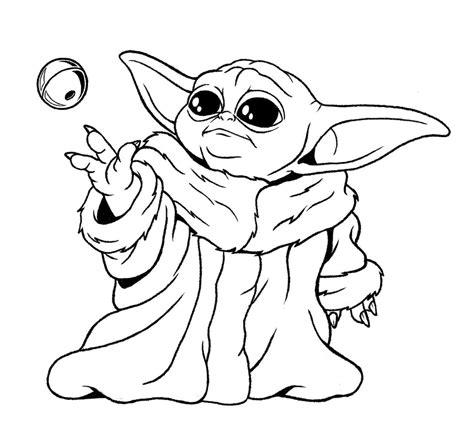 Dibujos de Baby Yoda para colorear. Imprime gratis: Dibujar y Colorear Fácil, dibujos de A Baby Yoda, como dibujar A Baby Yoda para colorear