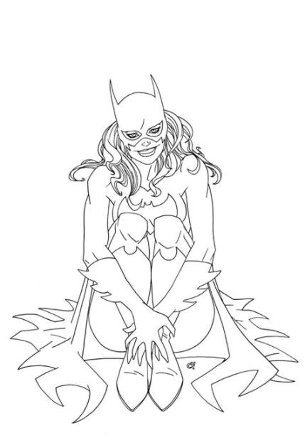 Batgirl #77960 (Superhéroes) – Colorear dibujos gratis: Aprende a Dibujar y Colorear Fácil con este Paso a Paso, dibujos de A Batgirl, como dibujar A Batgirl paso a paso para colorear