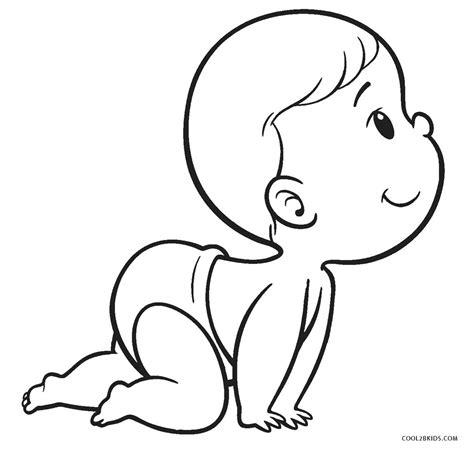 Dibujos de Bebé para colorear - Páginas para imprimir gratis: Aprender a Dibujar Fácil, dibujos de A Bebe, como dibujar A Bebe paso a paso para colorear
