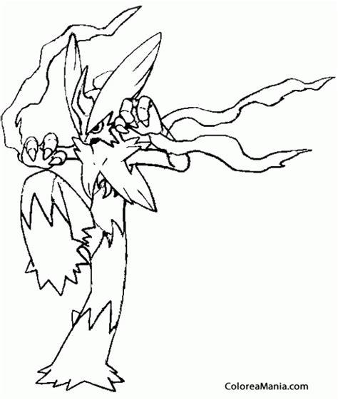 Colorear Mega Blaziken (Pokemon). dibujo para colorear gratis: Aprender como Dibujar Fácil, dibujos de A Blaziken, como dibujar A Blaziken para colorear e imprimir