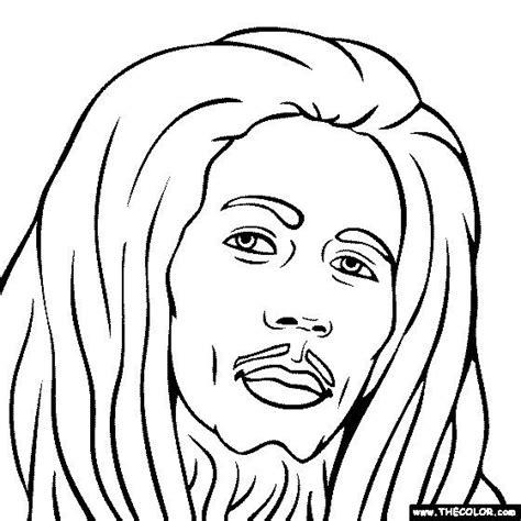COMPLETARE! Bob Marley Disegno Da Colorare - Disegni da: Dibujar Fácil, dibujos de A Bob Marley, como dibujar A Bob Marley para colorear e imprimir