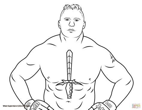 Brock Lesnar Coloring Pages Printable: Dibujar Fácil con este Paso a Paso, dibujos de A Brock Lesnar, como dibujar A Brock Lesnar para colorear e imprimir