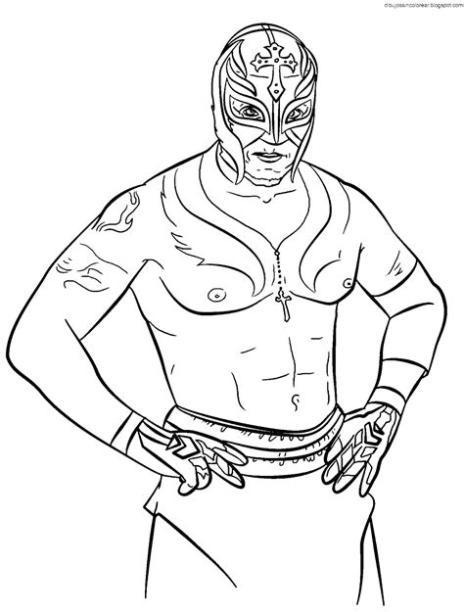 Dibujos Sin Colorear: Dibujos de Luchadores de la WWE para: Aprender como Dibujar Fácil con este Paso a Paso, dibujos de A Brock Lesnar, como dibujar A Brock Lesnar para colorear