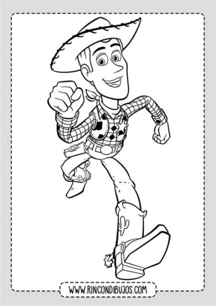 Dibujos Toy Story Colorear Buddy - Rincon Dibujos: Dibujar y Colorear Fácil con este Paso a Paso, dibujos de A Buddy Toy Story, como dibujar A Buddy Toy Story para colorear