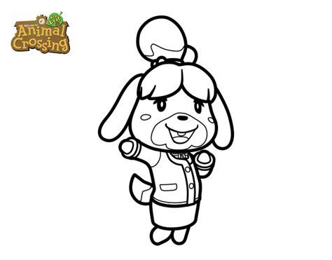 Dibujo de Animal Crossing: Canela para Colorear - Dibujos.net: Aprender a Dibujar Fácil con este Paso a Paso, dibujos de A Canela De Animal Crossing, como dibujar A Canela De Animal Crossing para colorear e imprimir