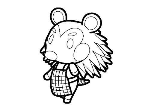 Dibujo de Animal Crossing: Pili para Colorear - Dibujos.net: Dibujar y Colorear Fácil, dibujos de A Canela De Animal Crossing, como dibujar A Canela De Animal Crossing paso a paso para colorear