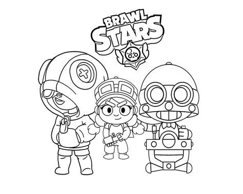 Imagenes de Brawl Stars para colorear - Dibujos para: Dibujar Fácil, dibujos de A Carl Brawl Stars, como dibujar A Carl Brawl Stars para colorear