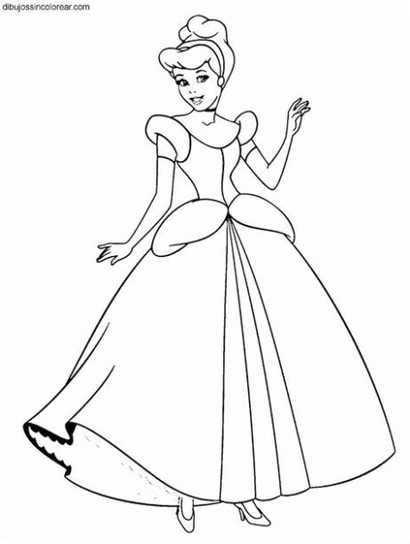 10 Princesa Cenicienta Para | Drawings. Disney princess. Image: Aprende a Dibujar Fácil con este Paso a Paso, dibujos de A Cenicienta, como dibujar A Cenicienta para colorear e imprimir