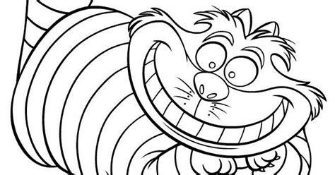 為孩子們的著色頁: El gato de Cheshire de Alicia en: Dibujar Fácil, dibujos de A Chesire, como dibujar A Chesire paso a paso para colorear