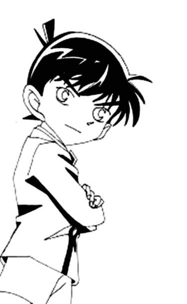 Picture Of Detective Conan Edogawa Coloring Page: Aprende a Dibujar Fácil con este Paso a Paso, dibujos de A Conan Edogawa, como dibujar A Conan Edogawa para colorear
