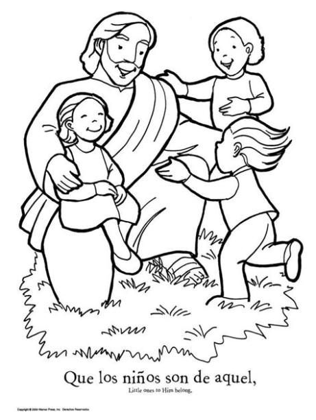 Imagenes De Jesus Ama A Los Niños Para Colorear - Varios: Dibujar Fácil, dibujos de A Cristo, como dibujar A Cristo para colorear e imprimir