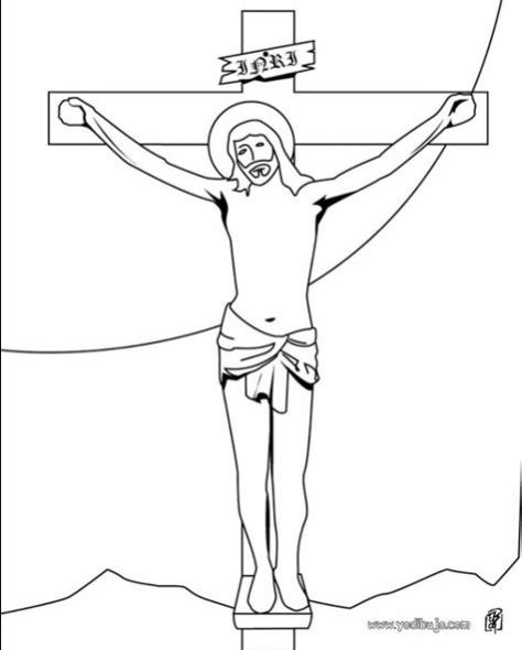 Dibujos de Cristo crucificado para descargar y pintar: Aprender a Dibujar Fácil, dibujos de A Cristo Crucificado, como dibujar A Cristo Crucificado paso a paso para colorear