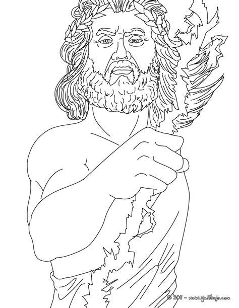 Dibujos para colorear dios zeus . rey de los dioses: Dibujar Fácil, dibujos de A Crono, como dibujar A Crono paso a paso para colorear