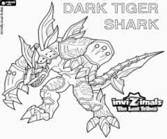Image result for dark coloured tiger shark | Invizimals: Dibujar Fácil, dibujos de A Dark Tigershark, como dibujar A Dark Tigershark para colorear e imprimir