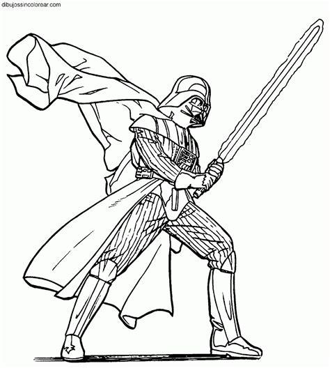 Dibujos Sin Colorear: Dibujos de Darth Vader (Star Wars: Dibujar y Colorear Fácil con este Paso a Paso, dibujos de A Darth Vader, como dibujar A Darth Vader para colorear e imprimir
