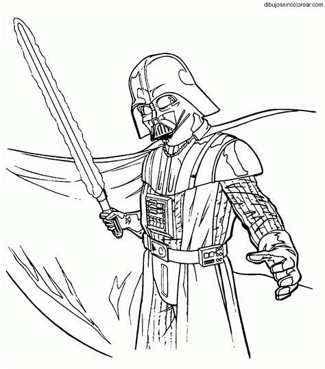 Dibujos Sin Colorear: Dibujos de Darth Vader (Star Wars: Aprende a Dibujar y Colorear Fácil, dibujos de A Darth Vader, como dibujar A Darth Vader para colorear