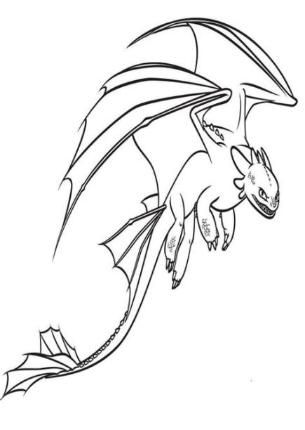 Dibujos para colorear cómo entrenar a tu dragón: Aprender a Dibujar Fácil, dibujos de A Desdentado, como dibujar A Desdentado para colorear