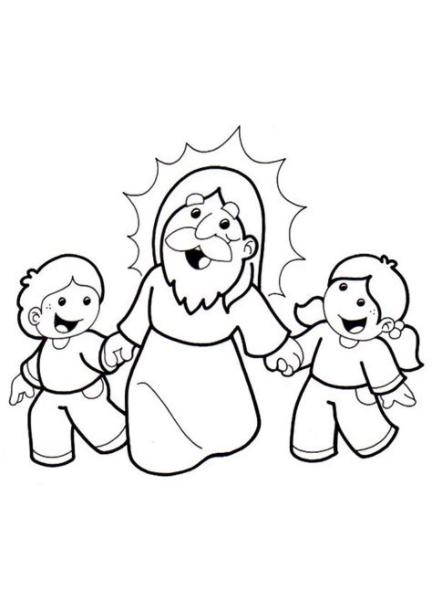 El Rincón de las Melli: DIBUJO: De la mano de Papa Dios: Dibujar Fácil, dibujos de A Dios Padre, como dibujar A Dios Padre para colorear