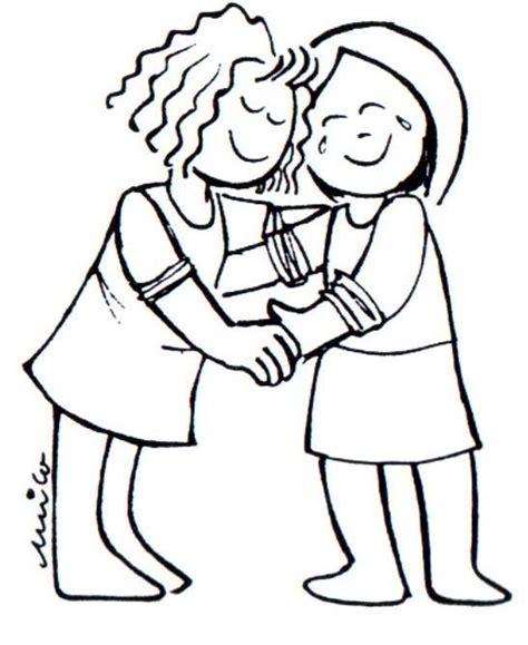 Niños abrazandose dibujos para colorear - Imagui: Aprender como Dibujar Fácil, dibujos de A Dos Personas Abrazandose, como dibujar A Dos Personas Abrazandose para colorear e imprimir