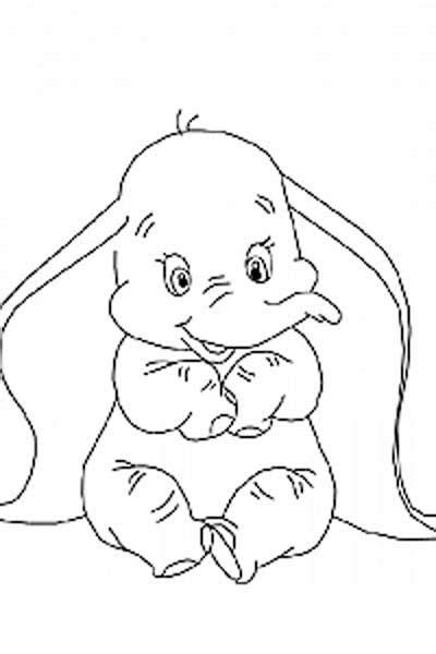 Dibujos de Dumbo para colorear e imprimir: Aprender a Dibujar Fácil con este Paso a Paso, dibujos de A Dumbo Kawaii, como dibujar A Dumbo Kawaii para colorear