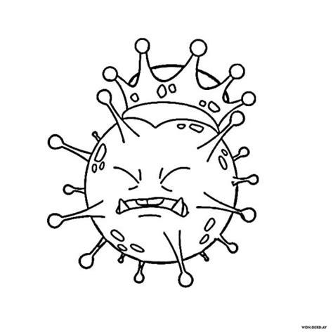 Dibujos de Coronavirus para colorear. descargar e imprimir: Dibujar Fácil con este Paso a Paso, dibujos de A El Coronavirus, como dibujar A El Coronavirus paso a paso para colorear