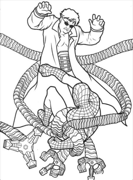 Insidious Doctor Octopus coloring page - Free Coloring Library: Aprende a Dibujar Fácil con este Paso a Paso, dibujos de A El Doctor Octopus, como dibujar A El Doctor Octopus para colorear e imprimir