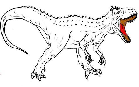 √ 70 Mais Dinossauro Indominus Rex Para Colorir: Aprende como Dibujar Fácil, dibujos de A El Indominus Rex, como dibujar A El Indominus Rex para colorear e imprimir