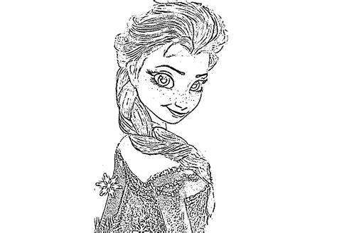 Dibujos de Frozen Elsa para colorear: Dibujar y Colorear Fácil con este Paso a Paso, dibujos de A Ela, como dibujar A Ela para colorear