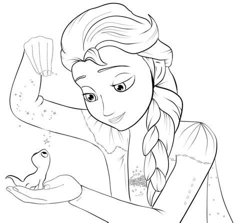 Dibujos de Frozen para colorear - Colorear24.com: Dibujar Fácil con este Paso a Paso, dibujos de A Elsa De Frozen 2, como dibujar A Elsa De Frozen 2 para colorear e imprimir