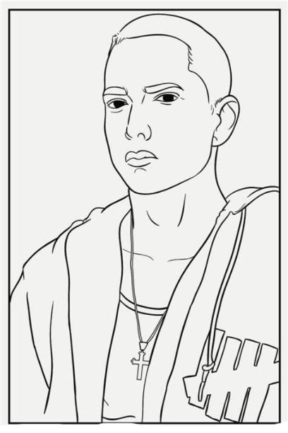 Imágenes para pintar de Eminem | Colorear imágenes: Aprende como Dibujar y Colorear Fácil, dibujos de A Eminem, como dibujar A Eminem para colorear e imprimir