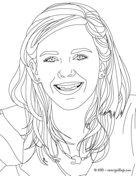 Dibujos para colorear retrato de emma watson sonriendo: Dibujar Fácil, dibujos de A Emma Watson, como dibujar A Emma Watson para colorear