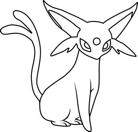 Pokemon Coloring Pages Espeon | Pokemon coloring pages: Aprende a Dibujar Fácil, dibujos de A Espeon, como dibujar A Espeon para colorear