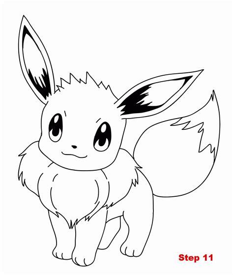 Pin on Dibujo de pikachu: Aprender como Dibujar y Colorear Fácil, dibujos de A Evee, como dibujar A Evee paso a paso para colorear