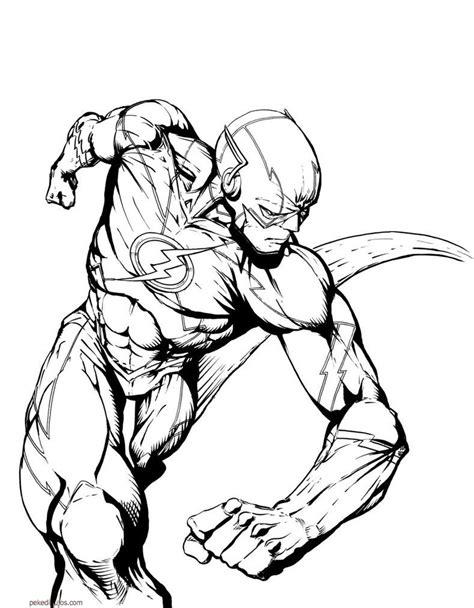 Dibujos de Flash para colorear: Dibujar Fácil, dibujos de A Flash El Superheroe, como dibujar A Flash El Superheroe paso a paso para colorear