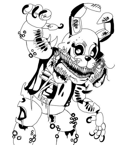 Twisted bonnie | Fnaf dibujos. Dibujos. Freddy para colorear: Dibujar Fácil con este Paso a Paso, dibujos de A Foxy Nightmare, como dibujar A Foxy Nightmare para colorear