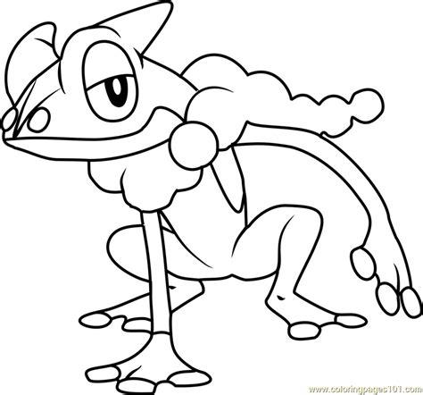 Frogadier Pokemon Coloring Page - Free Pokémon Coloring: Aprende a Dibujar y Colorear Fácil con este Paso a Paso, dibujos de A Frogadier, como dibujar A Frogadier paso a paso para colorear