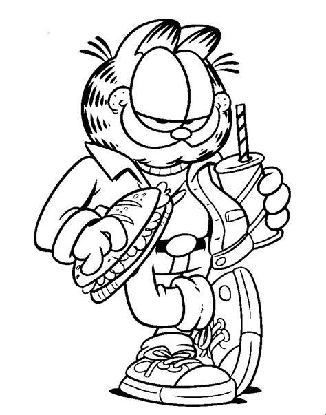 Más de 100 dibujos para niños para descargar. imprimir y: Aprender a Dibujar y Colorear Fácil, dibujos de A Garfield Y Su Pandilla, como dibujar A Garfield Y Su Pandilla paso a paso para colorear