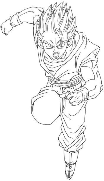 Dibujos De Black Goku Ssj Rose Para Colorear - Para Colorear: Aprender como Dibujar y Colorear Fácil con este Paso a Paso, dibujos de A Gohan Ssj2 Artemaster, como dibujar A Gohan Ssj2 Artemaster para colorear