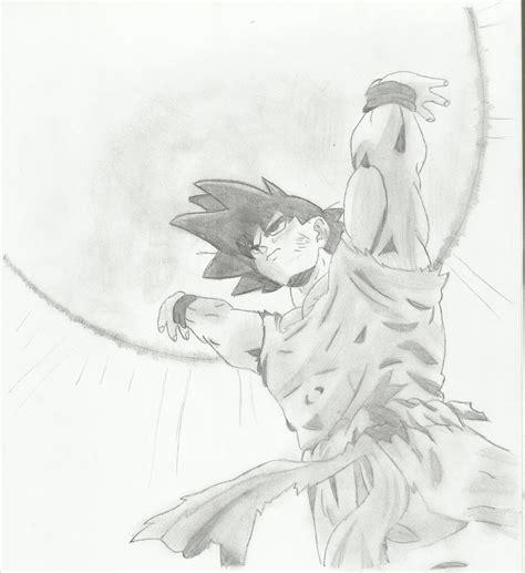 Una Genkidama Por La Educacion - Arte - Taringa!: Dibujar Fácil, dibujos de A Goku Con La Genkidama, como dibujar A Goku Con La Genkidama paso a paso para colorear